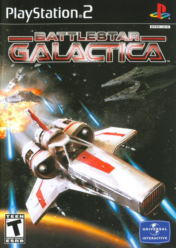 Battlestar Galactica box art for Playstation 2